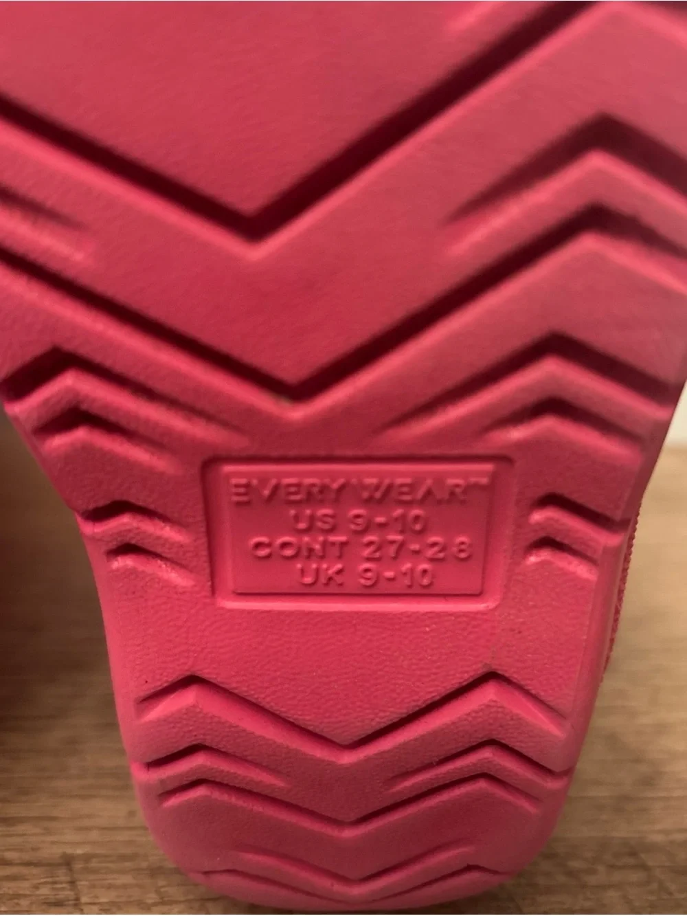 totes Kids Hot Pink Waterproof Rain Boots with Pull Tab